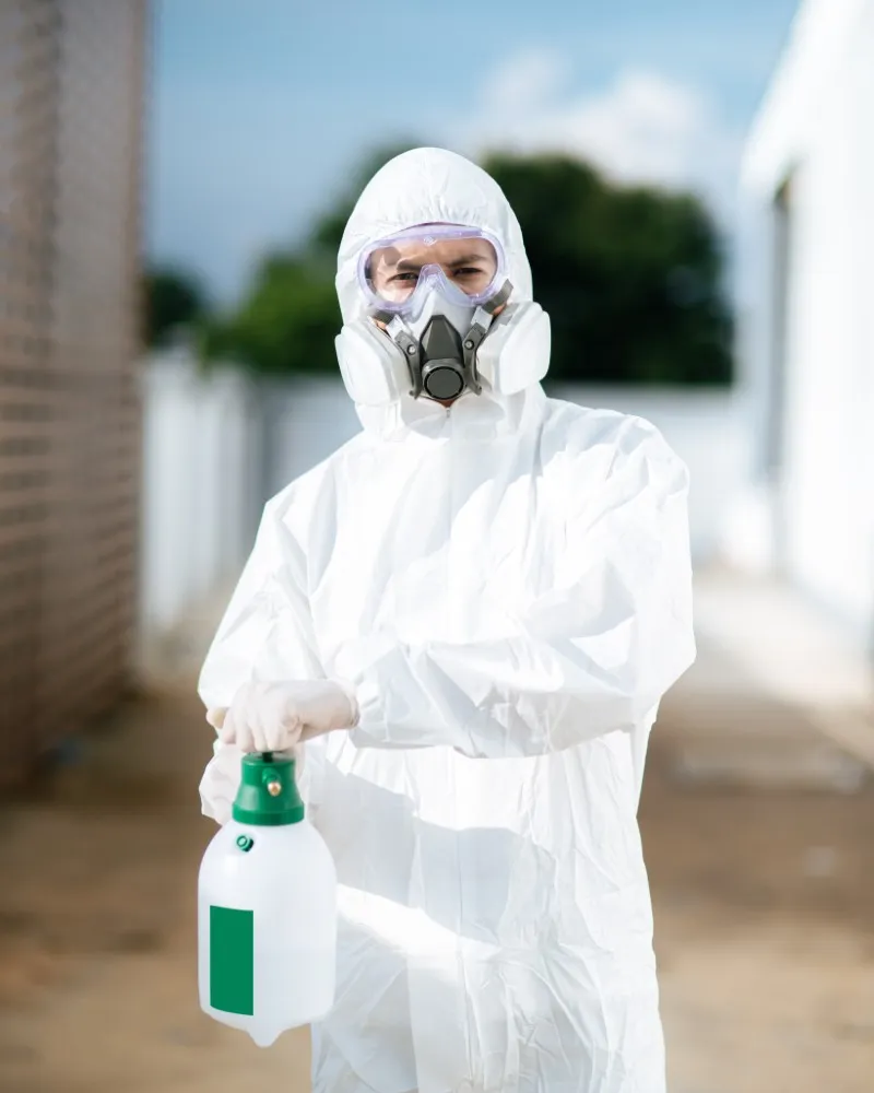 Servicio de fumigación diseñado para eliminar cualquier tipo de plaga de manera segura y eficaz. Servicio de fumigación eficiente y profesional con técnicos capacitados en exterminación y control de plagas y pestes.