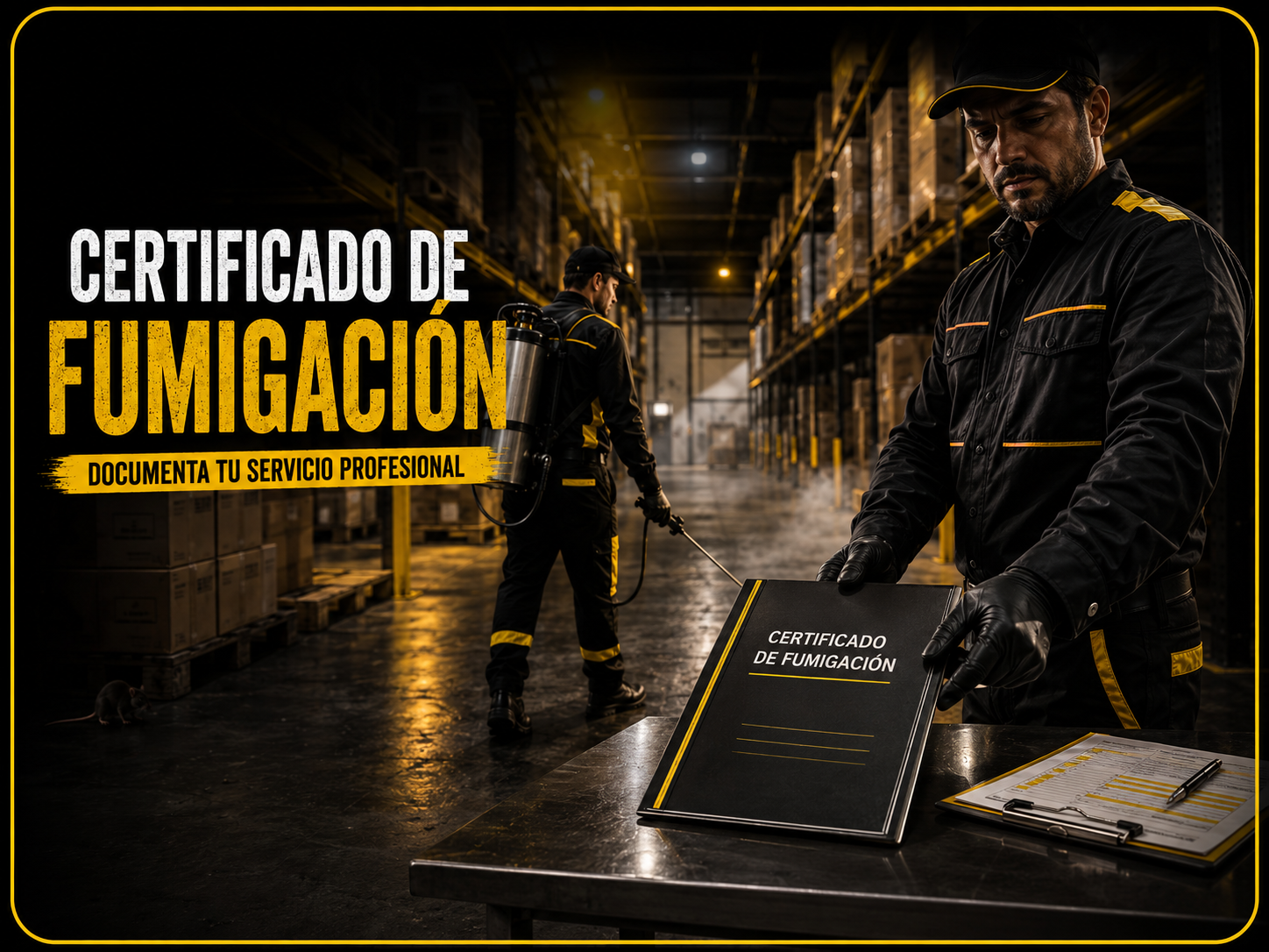 Certificado de fumigación para negocios y bodegas | Insectalia Certificado de fumigación para negocios bodegas e instalaciones comerciales