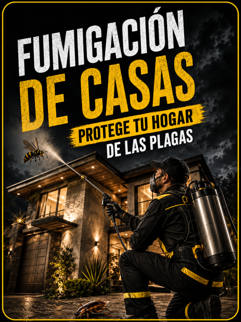 ¿Cómo es el proceso de fumigación en casa?